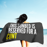 Cunt Reserved Beach Towel